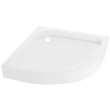 HD Lofty 90x90 íves magasított akril zuhanytálca, 13,5 cm magas