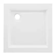 HD Lofty 90x90 szögletes magasított akril zuhanytálca, 13,5 cm magas