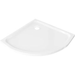   HD Slim 80x80/90x90 íves lapos akril zuhanytálca, 5 cm magas