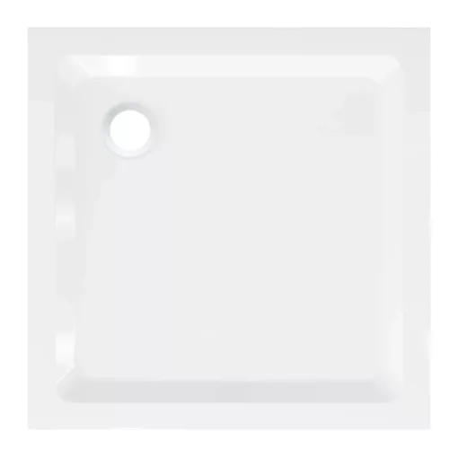 HD Slim 70x70/80x80/90x90/100x100 szögletes lapos akril zuhanytálca, 5 cm magas