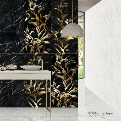 DURSTONE AGATA WHITE 60x60 cm tükörfényes rektifikált porcelán padlólap, járólap