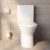 AREZZO DESIGN VERMONT perem nélküli mély öblítésű monoblokkos WC alsó/hátsó kifolyású + tartály