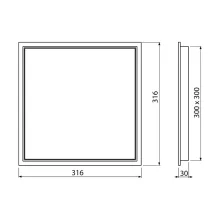Alca Szerviz kádajtó 300x300, fehér