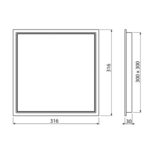 Alca Szerviz kádajtó 300x300, fehér