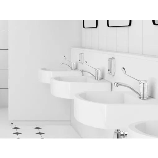 Ferro Algeo Medico króm orvosi mosdó csaptelep elforgatható kifolyócsővel