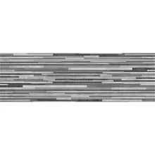 DURSTONE BANDS GREY 31x98 cm csíkos 3D felületű díszburkolat, csempe