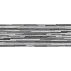   DURSTONE BANDS GREY 31x98 cm csíkos 3D felületű díszburkolat, csempe