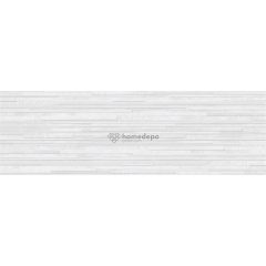   DURSTONE BANDS WHITE 31x98 cm csíkos 3D felületű díszburkolat, csempe
