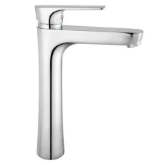 Ferro Algeo Square króm magasított mosdó csaptelep