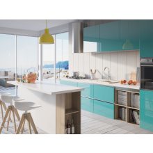 Ferro Algeo Square króm konyhai mosogató csaptelep elforgatható kifolyócsővel