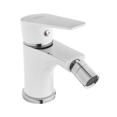 Invena DOKOS álló bidé csaptelep, fehér-króm színben