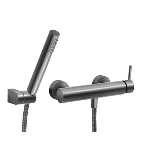 Ferro CIRICULUS fegyver szürke fali zuhanycsaptelep zuhanyszettel