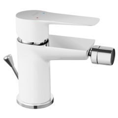   Ferro Adore fehér-króm bidé csaptelep automata leeresztővel