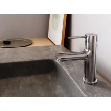 Ferro Fiesta króm mosdó csaptelep click-clack leeresztővel