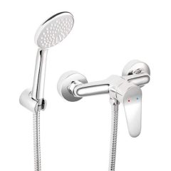 Ferro Isso króm zuhanycsaptelep kézi zuhanyszettel