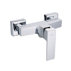 Invena PAROS falra szerelhető króm zuhanycsaptelep