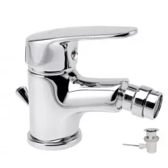   Ferro Smile króm bidé csaptelep automata leeresztő szeleppel