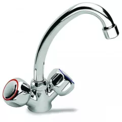   Ferro Standard króm mosdó csaptelep elforgatható kifolyócsővel