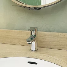 Ferro Savio króm mosdó csaptelep automata leeresztő szeleppel