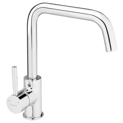 Ferro Ratio króm konyhai mosogató csaptelep elforgatható kifolyócsővel