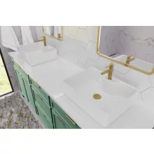 Invena GLAMOUR TREND álló fényes arany mosdócsaptelep