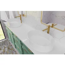 Invena GLAMOUR TREND magasított álló fényes arany mosdócsaptelep