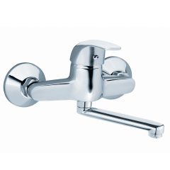   Ferro Vasto króm fali mosdó csaptelep elforgatható kifolyócsővel