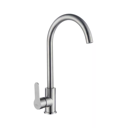 Invena TREND INOX krómozott konyhai álló csaptelep, forgatható kifolyócsővel