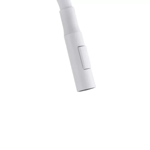 Invena DALIS SLIM 2F fehér konyhai álló csaptelep, 2 funkciós flexibilis kifolyócsővel
