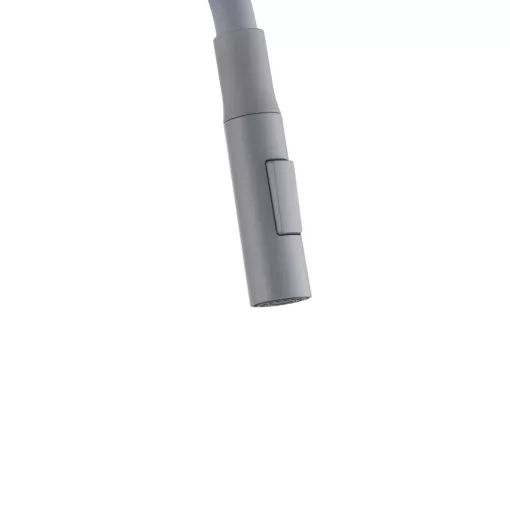 Invena DALIS SLIM 2F szürke konyhai álló csaptelep, 2 funkciós flexibilis kifolyócsővel