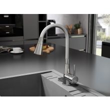 Ferro Zumba II. króm konyhai mosogató csaptelep kétfunkciós elasztikus ezüst kifolyócsővel