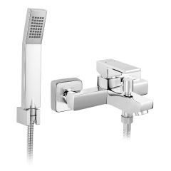 Ferro Zicco króm kádtöltő csaptelep zuhanyszettel