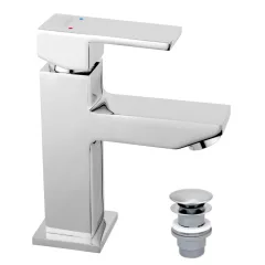 Ferro Zicco króm mosdó csaptelep click-clack leeresztővel