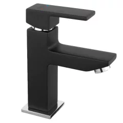 Ferro Zicco fekete mosdó csaptelep