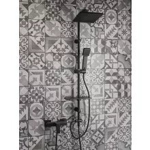 Ferro Zicco fekete zuhany csaptelep