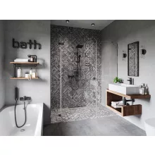 Ferro Zicco fekete zuhany csaptelep