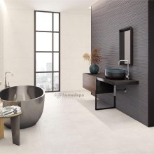 DURSTONE CRAYON COOL GREY 40X120 cm hullámos 3D felületű falburkolat,csempe