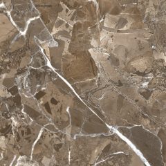   Coyote Brown 60x60 polírozott rektifikált gres-porcelán padlóburkolat