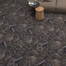 Coyote Nero 60x60 polírozott rektifikált gres-porcelán padlóburkolat