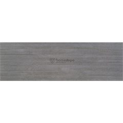   DURSTONE EBEZ BLACK 31X98 csíkos matt felületű falburkolat,csempe