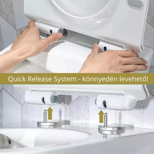 HD Echo Matt Black perem nélküli mély öblítésű íves monoblokkos WC alsó kifolyású, bidé funkcióval, slim "A" tetővel és matt fekete kiegészítőkkel + tartály