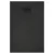   HD Marco+ Black 100x80/120x90 SMC kompozit slim szögletes kőhatású zuhanytálca, fekete ráccsal, 2,6 cm magas, szifon nélkül