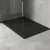   HD Marco Black 100x80/120x90 SMC kompozit slim szögletes kőhatású zuhanytálca, 2,6 cm magas, szifon nélkül
