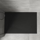 HD Marco Black 90x120 SMC kompozit slim szögletes kőhatású zuhanytálca, 2,6 cm magas, szifon nélkül