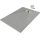 HD Marco+ Gray 100x80 SMC kompozit slim szögletes kőhatású zuhanytálca, arany színű ráccsal, 2,6 cm magas, szifonnal