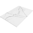 HD Marco White Marble 90x120 SMC kompozit slim szögletes kőhatású zuhanytálca, 2,6 cm magas, szifon nélkül
