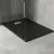   HD Marco+ Black Marble 100x80/120x90 SMC kompozit magasított szögletes kőhatású zuhanytálca, krómozott ráccsal, 15 cm magas, szifon nélkül
