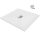 HD Marco+ White 120x100 SMC kompozit slim szögletes kőhatású zuhanytálca, krómozott ráccsal, 2,6 cm magas, szifonnal