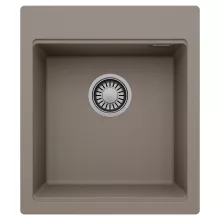 HD Infinity Tortora 43 egymedencés gránit mosogatótálca, tortora színben