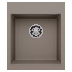   HD Infinity Tortora 43 egymedencés gránit mosogatótálca, tortora színben